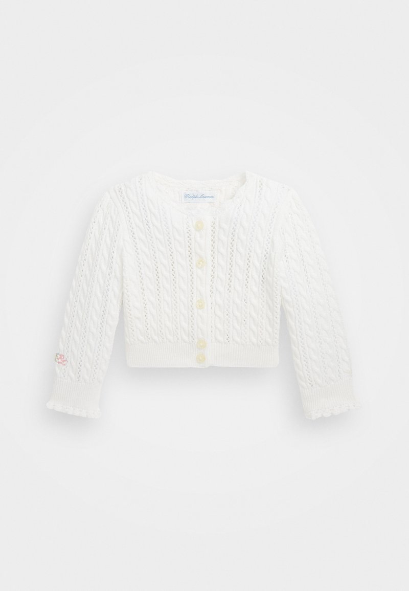 Polo Ralph Lauren BABY CARDIGAN Cardigan deckwash white/offwhite