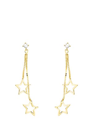 STAR - Øreringe - gold-coloured