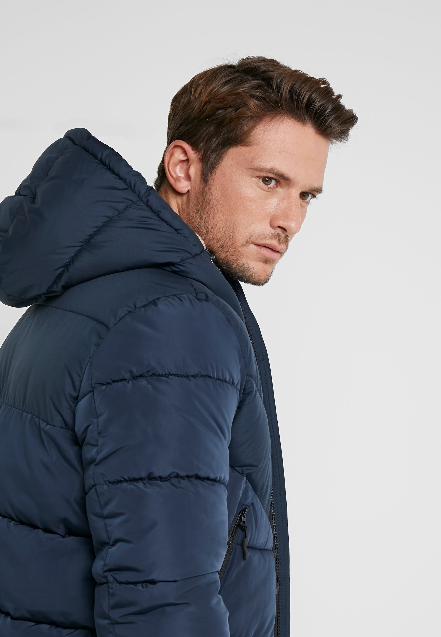 TOM TAILOR DENIM HEAVY PUFFER JACKET Vinterjakke sky TOM TAILOR DENIM HEAVY PUFFER JACKET Vinterjakke sky