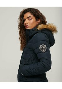 Superdry & Co FUJI  - Abrigo de invierno - nordic chrome navy