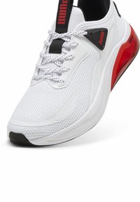 Puma CELL THRILL UNISEX - Apavi skriešanai pa asfaltu - white black for all time red