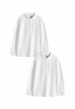 2 PACK - Polo shirt - white