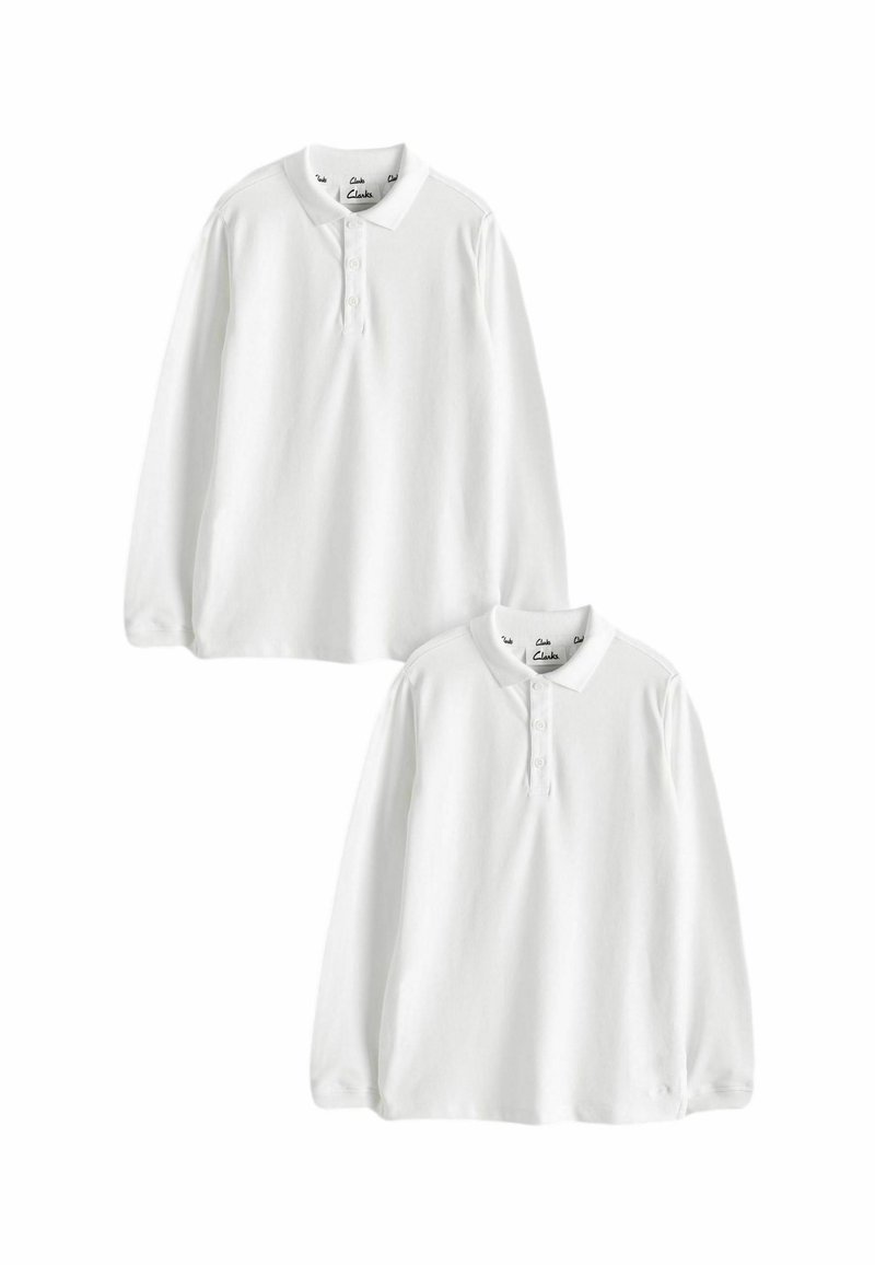 Clarks 2 PACK - Poloshirt - white