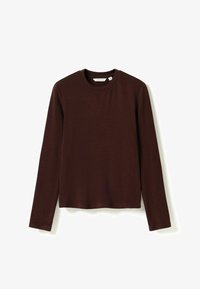 Unselected, burgundy melange