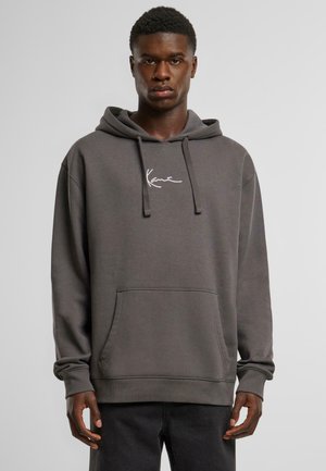 SMALL SIGNATURE ESSENTIAL  - Kapuzenpullover - anthracite