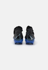 Nike Performance PHANTOM GX PRO - Firm-ground football boots - black/chrome/hyper royal