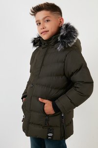 LELA REGULAR FIT - Manteau d'hiver - khaki