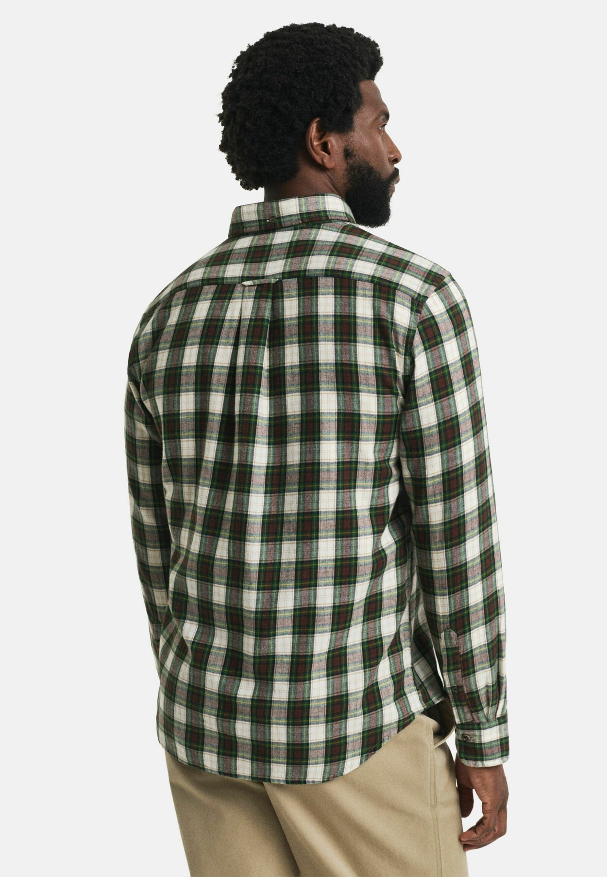 REGULAR FIT CHECKED WINDBLOWN