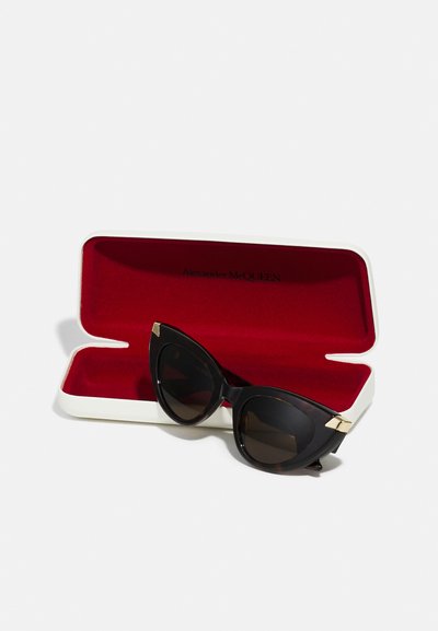 Alexander McQueen Ochelari de soare - havana/brown
