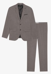 MELANGE BASIC SUIT - Öltöny - mottled light grey