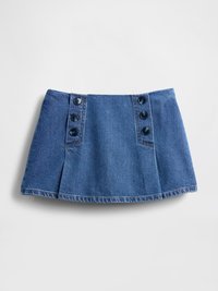GAP STUDIO SAILOR SKORT MINI MED LINDSAY - Gonna di jeans - medium wash