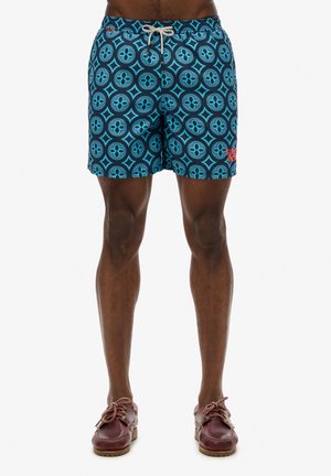 TILE-INCH - Badeshorts - talavera tile blue