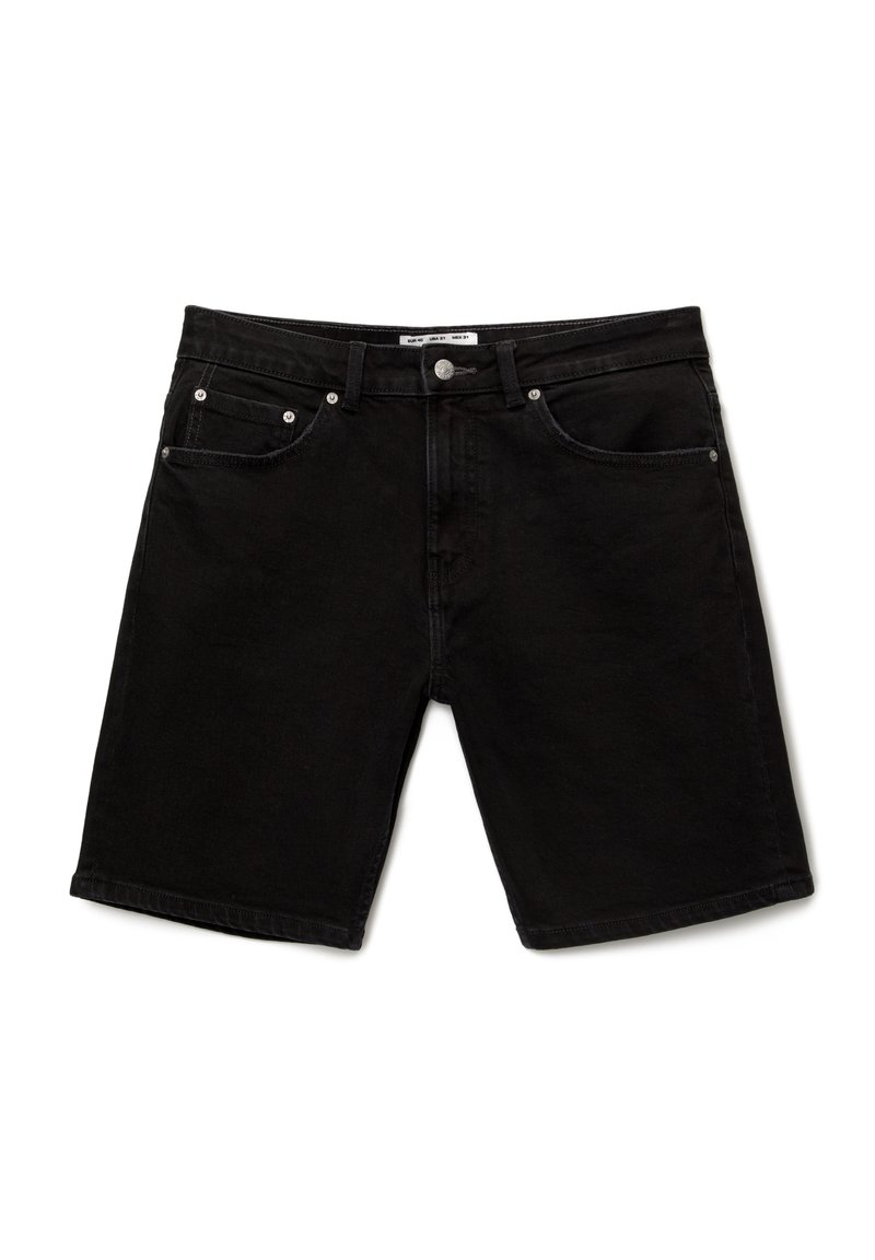 PULL&BEAR Jeansshort zwart PULL&BEAR Jeansshort zwart