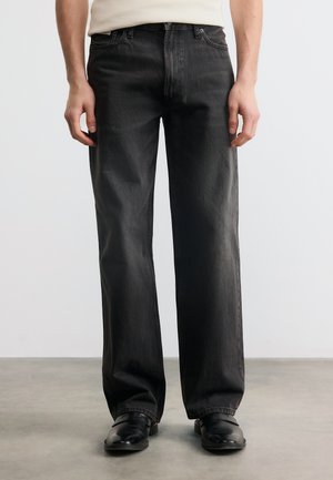 BAGGY - Vaqueros baggy - avery black stone
