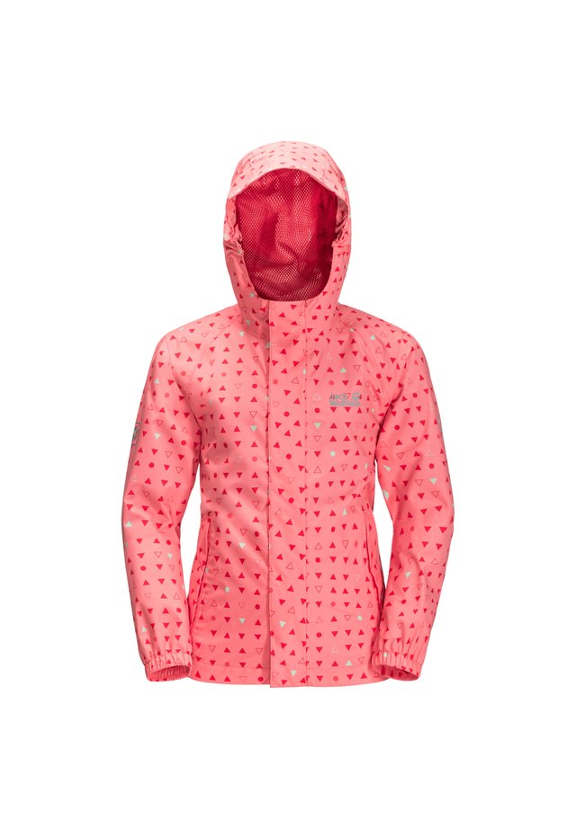Softshelljacke - apricot coral all over
