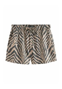 Next PULLON LIGHTWEIGHT - Denimové šortky - tiger print
