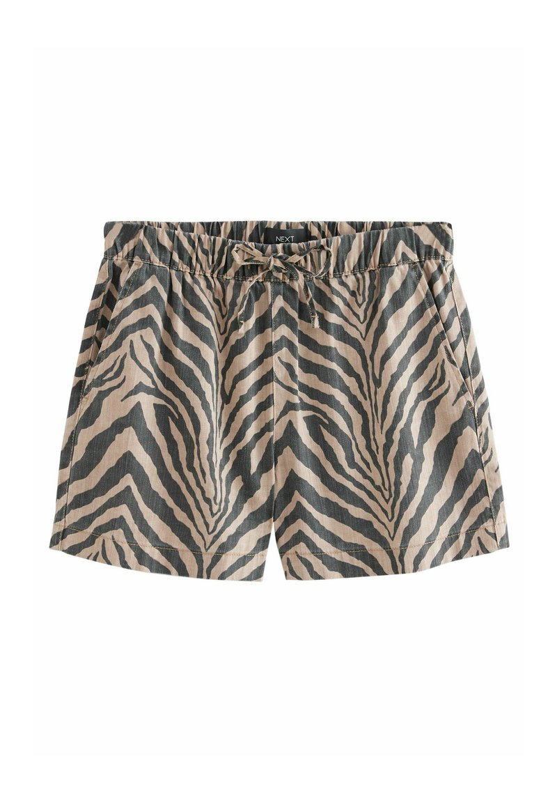 Next PULLON LIGHTWEIGHT - Lühikesed teksad - tiger print