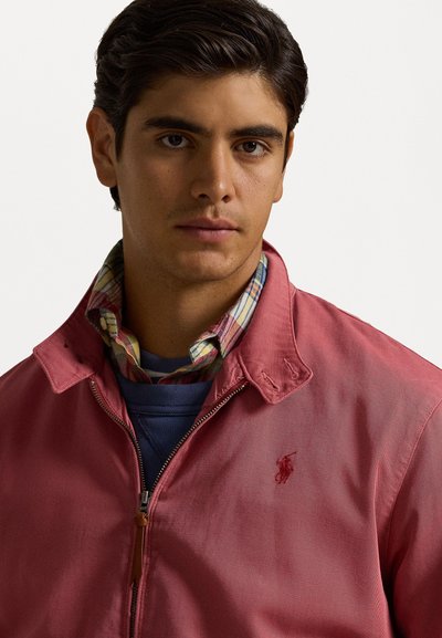 Polo Ralph Lauren GARMENT-DYED CHINO JACKET - Windbreaker - adirondack berry
