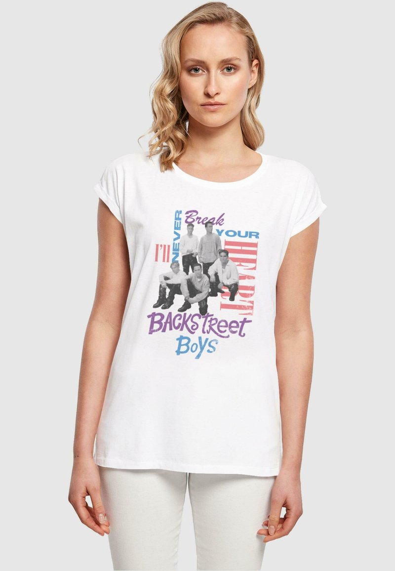 Merchcode BACKSTREET BOYS-INBYH  - T-shirts med print - white