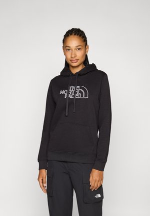 The North Face DREW PEAK LIGHT HOODIE - Hanorac - black/white