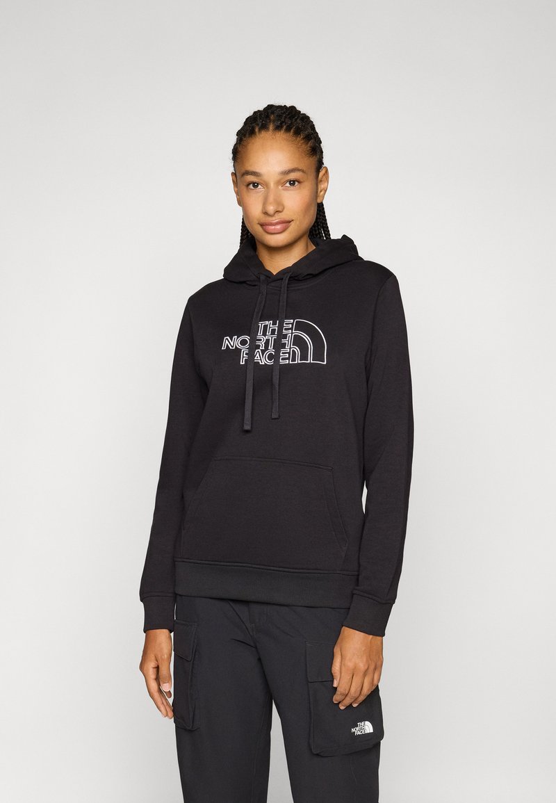 The North Face DREW PEAK LIGHT HOODIE - Felpa con cappuccio - black/white