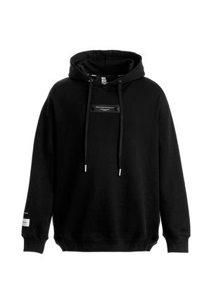 Jersey con capucha - black