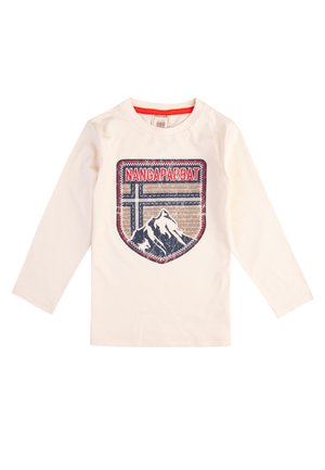 Long sleeved top - white swan