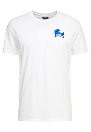 Edwin THE WAVE - T-shirts med print - white