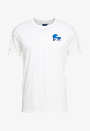 Edwin THE WAVE - Tricou cu imprimeu - white
