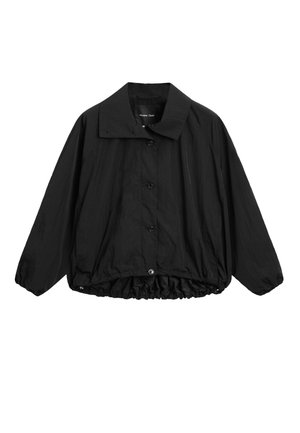 Massimo Dutti NECK - Summer jacket - black