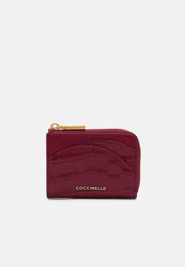 ZIP CARD CASE - Portemonnee - purple