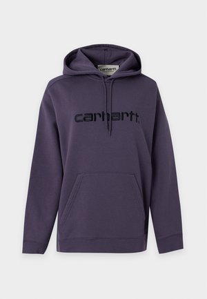 Carhartt WIP, HOODED - Суитшърт с качулка - shady purple/dark navy