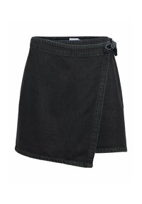 A-lijn rok - black denim