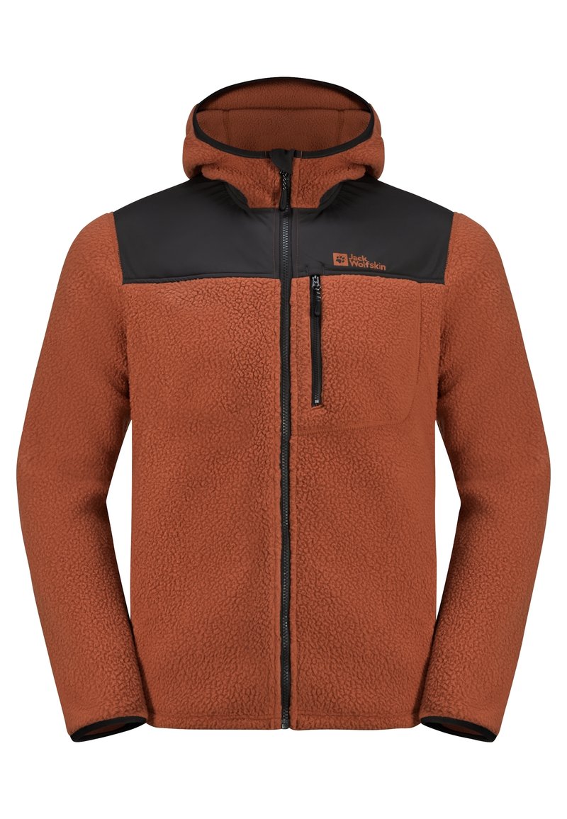 Jack Wolfskin Fleecejacke brown/braun (Pre-owned) Zalando