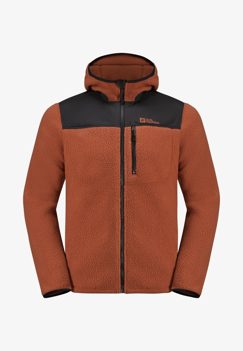 Jack Wolfskin Fleecejacke brown/braun (Pre-owned) Zalando