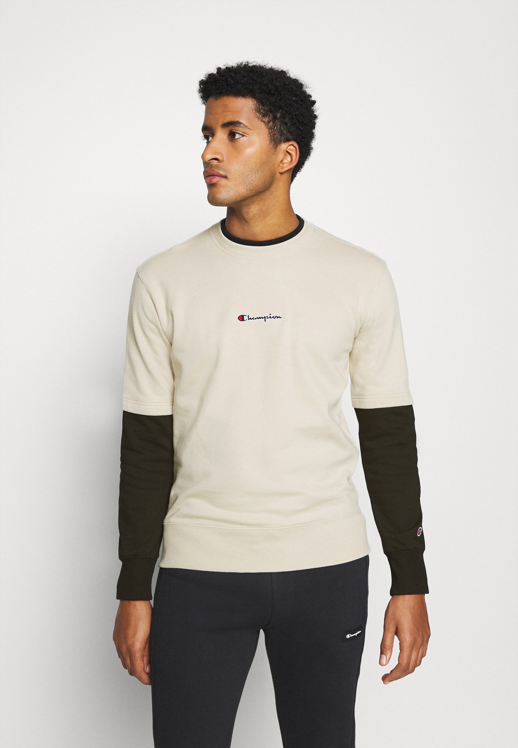 champion sweatshirt beige