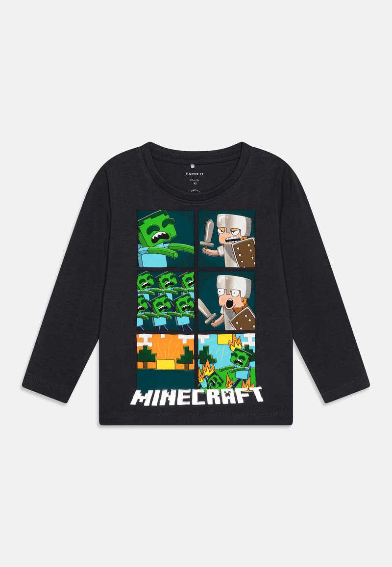 Name it - NMMDORANO MINECRAFT - Longsleeve - india ink, Vergroten