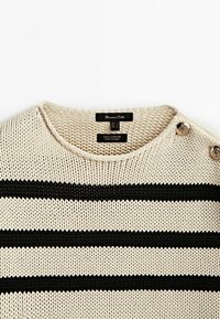 Massimo Dutti Strickpullover - beige