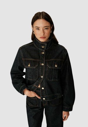 Grace & Mila PRIMROSE - Veste en jean - dark blue