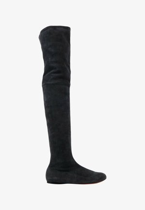 ALAÏA, BOOTS GREY - Cuissardes - grey