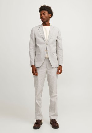 JPRRIVIERA LINEN MIX SUIT SLIM FIT - Kostým - timber wolf