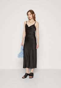 WAL G. CARA COWL NECK - Kokteilinė suknelė / vakarėlių suknelė - black