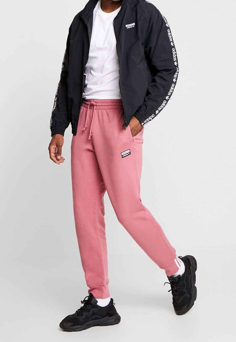 adidas Originals Tracksuit bottoms pink (Pre-owned) Zalando