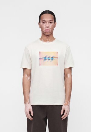 Billabong SUBCONSCIOUS PREMIUM UNISEX - Μπλουζάκι με στάμπα - off-white