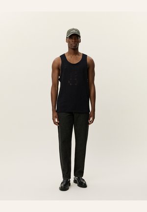 HUXLEY TANK - Topper - black
