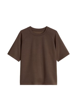 Marc O'Polo, Basic T-shirt - chocolate brown