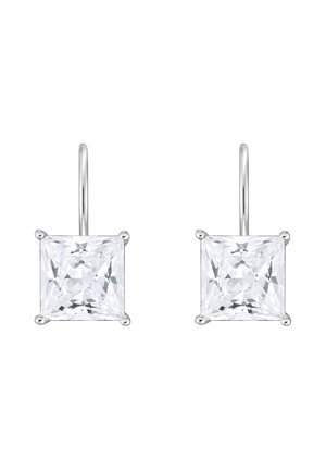 Ohrringe - silberfarben weiß