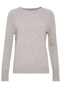 pure cashmere Stickad tröja - light grey