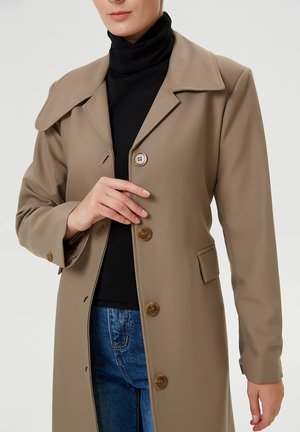 VILLE MINIMALISTE - Manteau classique - taupe