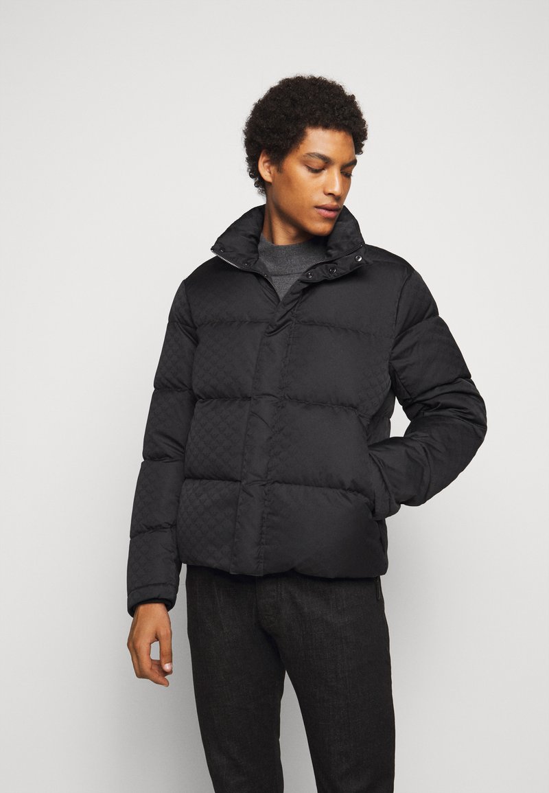 Emporio Armani Casaco de penas - black